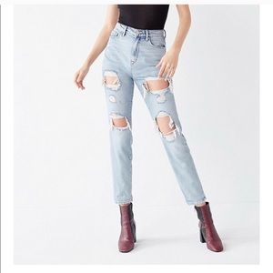 BDG distressed mom jeans
